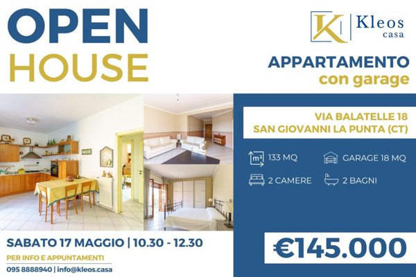 appartamento in vendita a San Giovanni la Punta in zona Trappeto