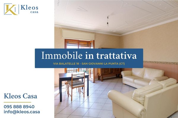 appartamento in vendita a San Giovanni la Punta in zona Trappeto