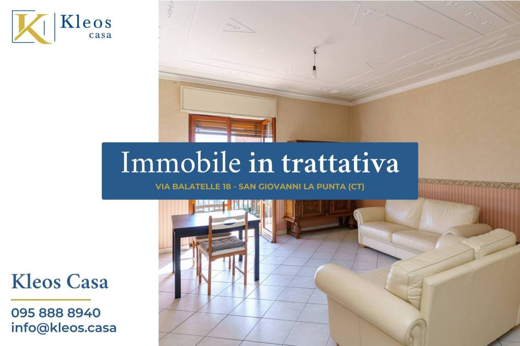 appartamento in vendita a San Giovanni la Punta in zona Trappeto