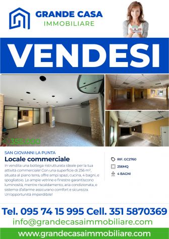 negozio in vendita a San Giovanni la Punta in zona Trappeto