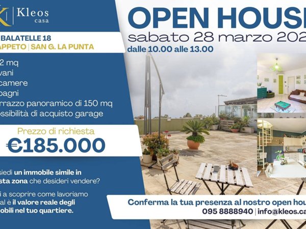 appartamento in vendita a San Giovanni la Punta in zona Trappeto