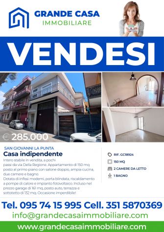 casa indipendente in vendita a San Giovanni la Punta