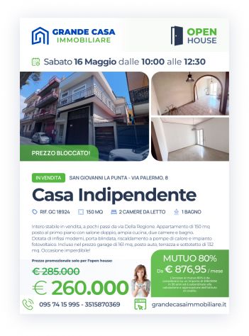 casa indipendente in vendita a San Giovanni la Punta