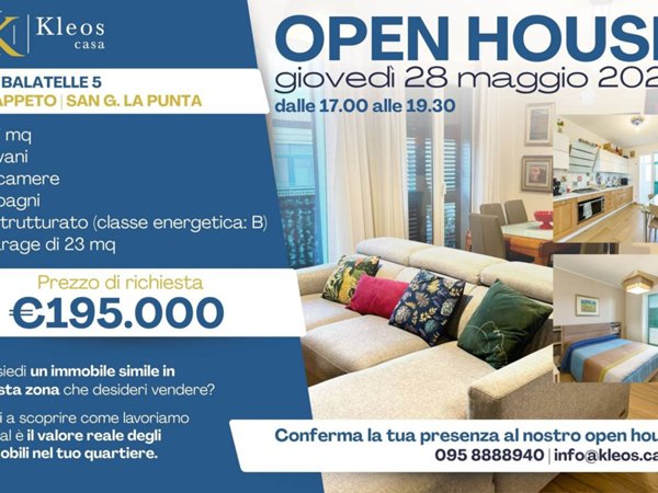 appartamento in vendita a San Giovanni la Punta in zona Trappeto