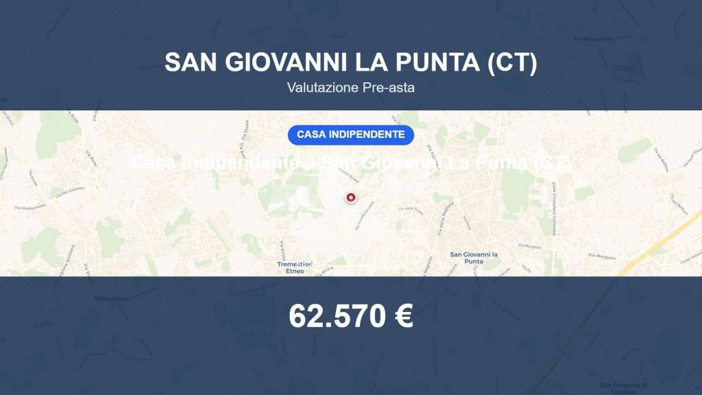 casa indipendente in vendita a San Giovanni la Punta