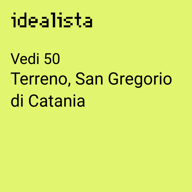 terreno agricolo in vendita a San Gregorio di Catania