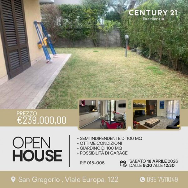 casa indipendente in vendita a San Gregorio di Catania