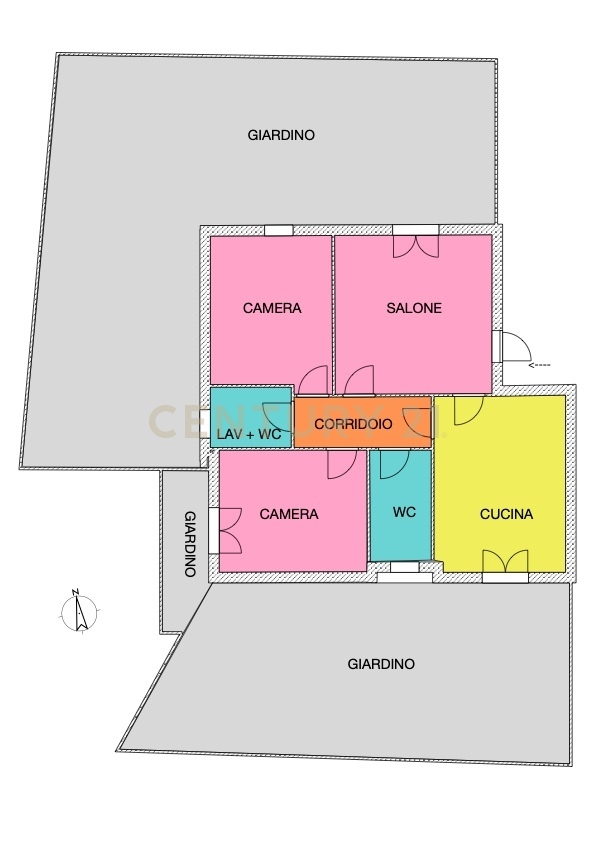 casa indipendente in vendita a San Gregorio di Catania