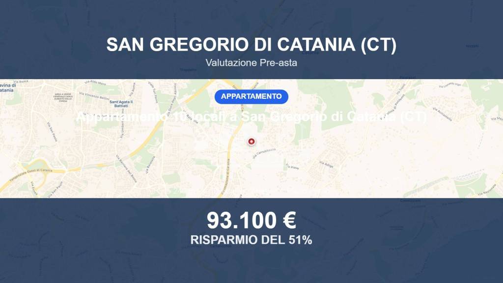 appartamento in vendita a San Gregorio di Catania