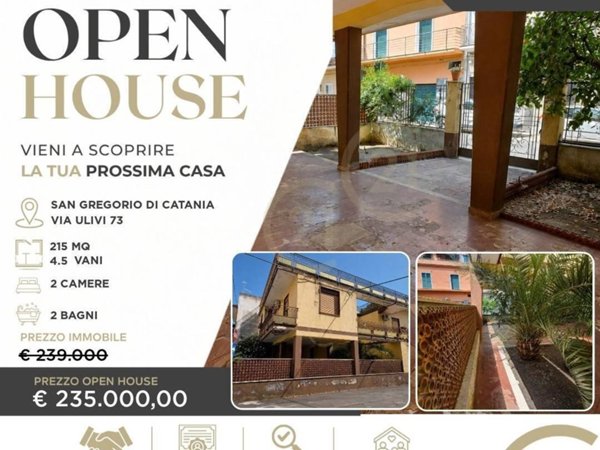 casa indipendente in vendita a San Gregorio di Catania