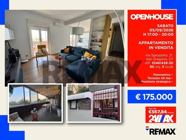 appartamento in vendita a San Gregorio di Catania