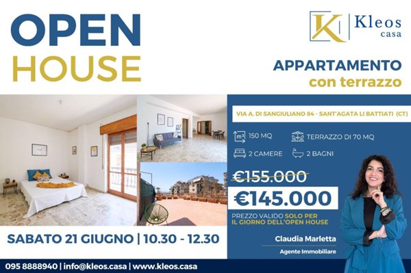 appartamento in vendita a Sant'Agata li Battiati