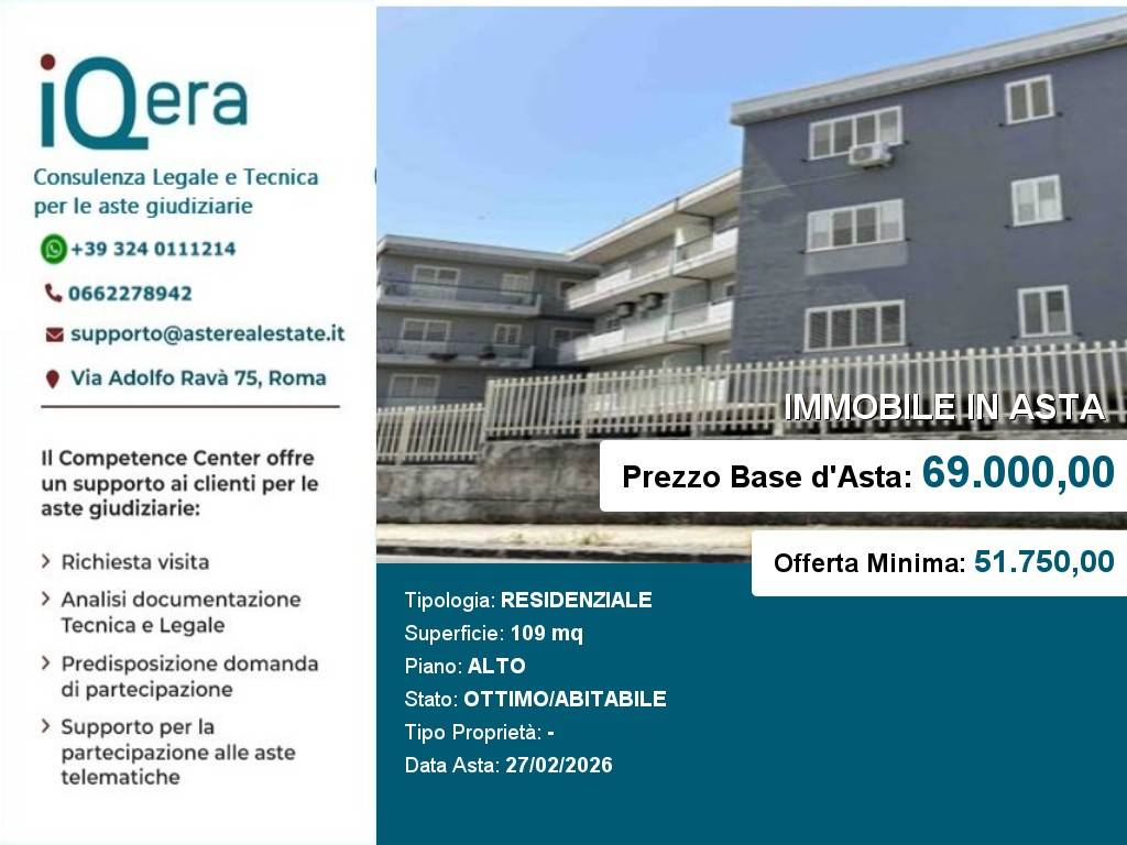 appartamento in vendita a Scordia