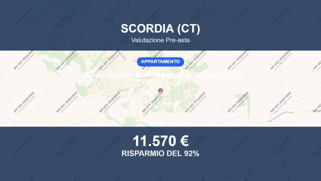 appartamento in vendita a Scordia