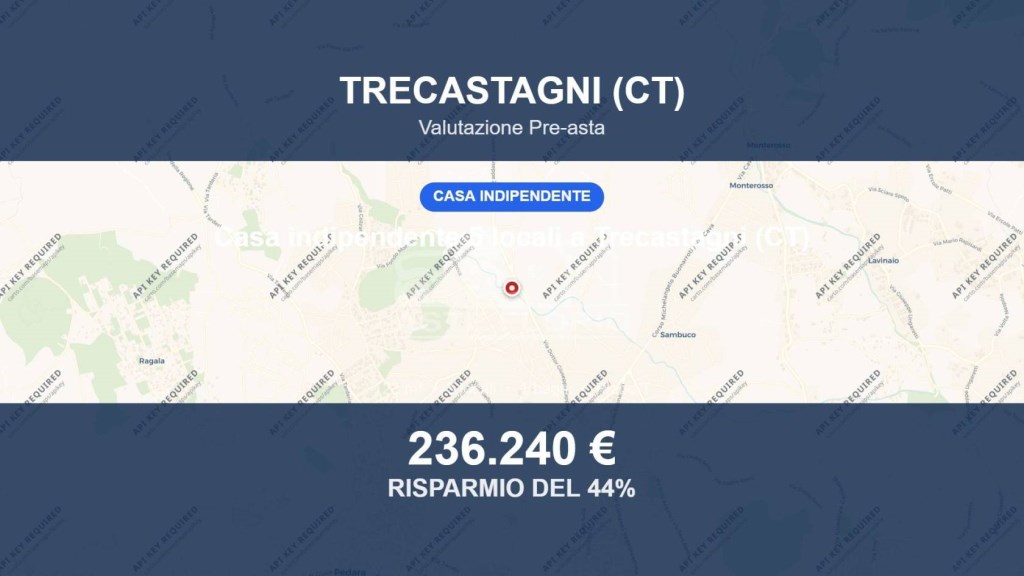 casa indipendente in vendita a Trecastagni