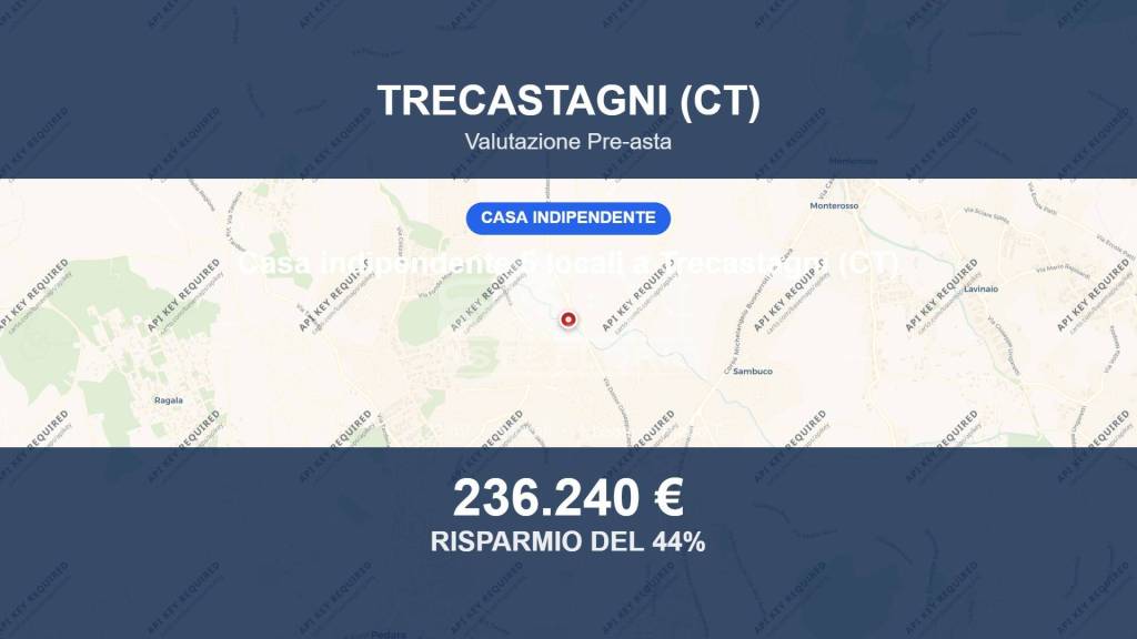 casa indipendente in vendita a Trecastagni