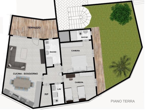 appartamento in vendita a Tremestieri Etneo in zona Canalicchio