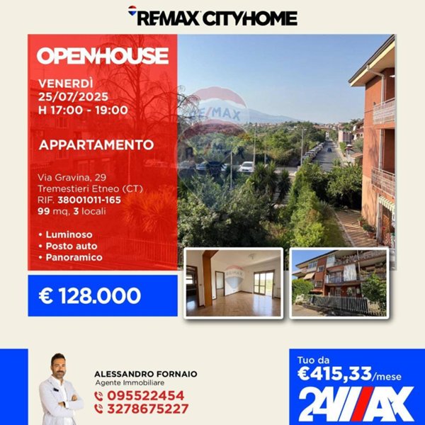 appartamento in vendita a Tremestieri Etneo