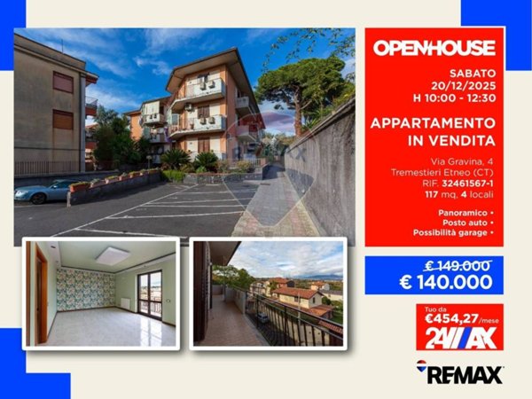 appartamento in vendita a Tremestieri Etneo