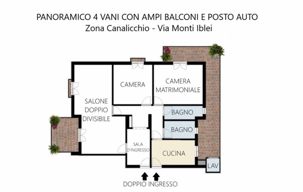 appartamento in vendita a Tremestieri Etneo in zona Canalicchio
