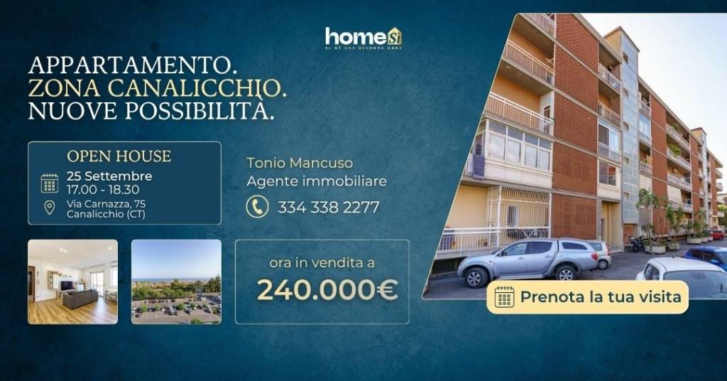 appartamento in vendita a Tremestieri Etneo in zona Canalicchio