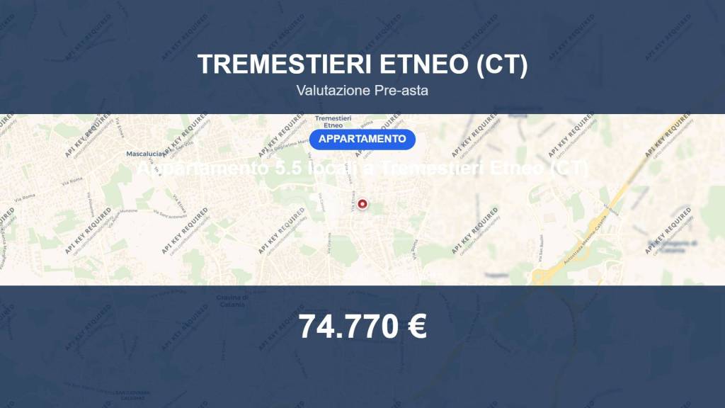appartamento in vendita a Tremestieri Etneo