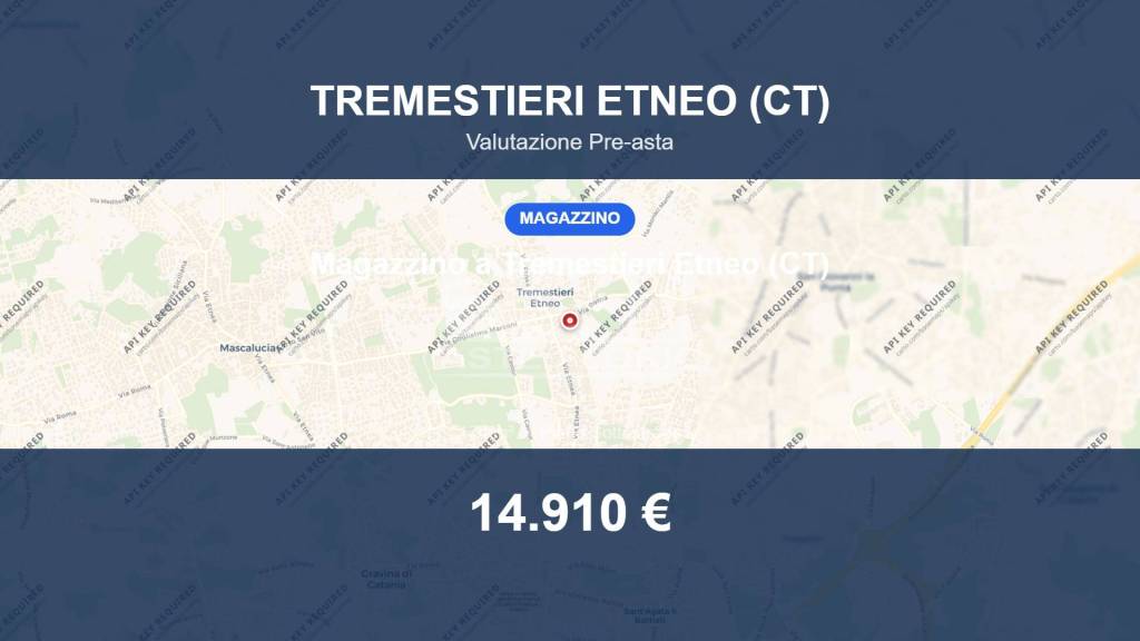 locale commerciale in vendita a Tremestieri Etneo