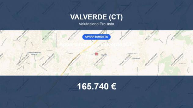 appartamento in vendita a Valverde(CT)