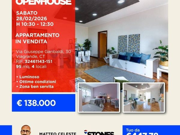 appartamento in vendita a Viagrande