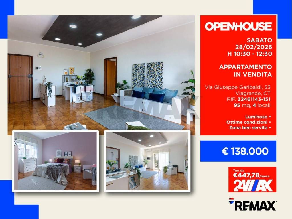 appartamento in vendita a Viagrande