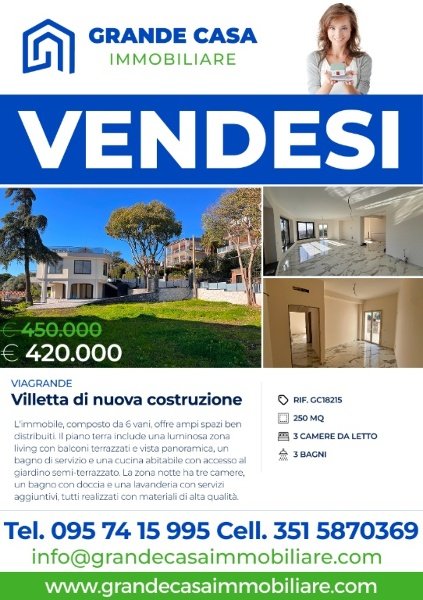 casa indipendente in vendita a Viagrande