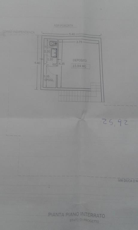 locale commerciale in vendita ad Acate