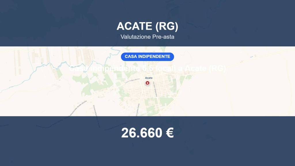 casa indipendente in vendita ad Acate