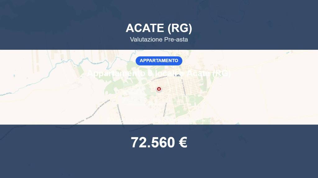 appartamento in vendita ad Acate
