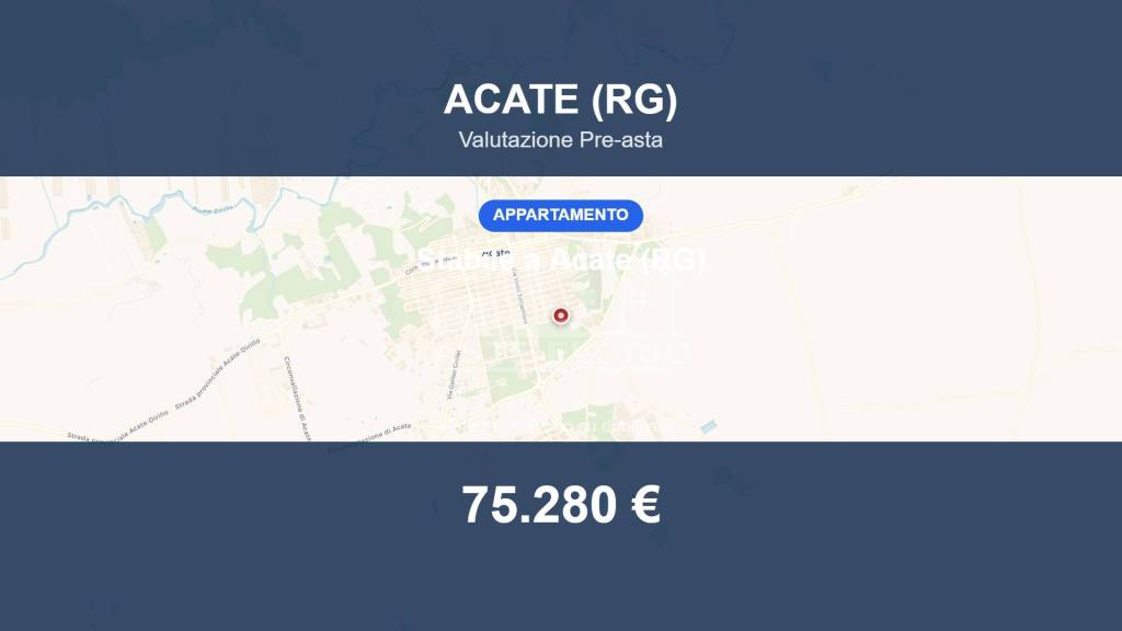 appartamento in vendita ad Acate