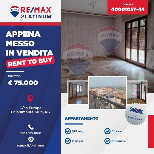 appartamento in vendita a Chiaramonte Gulfi