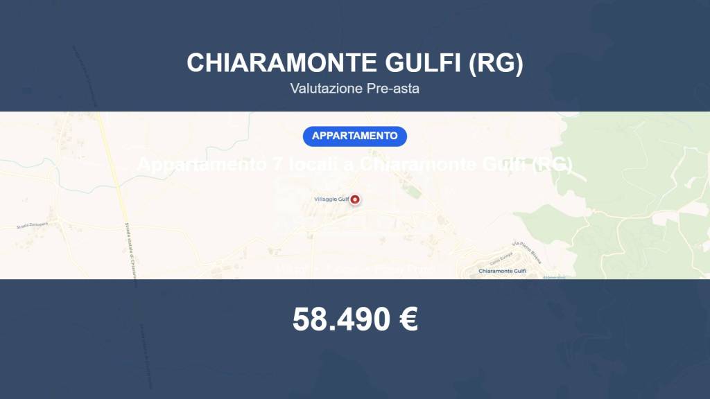 appartamento in vendita a Chiaramonte Gulfi