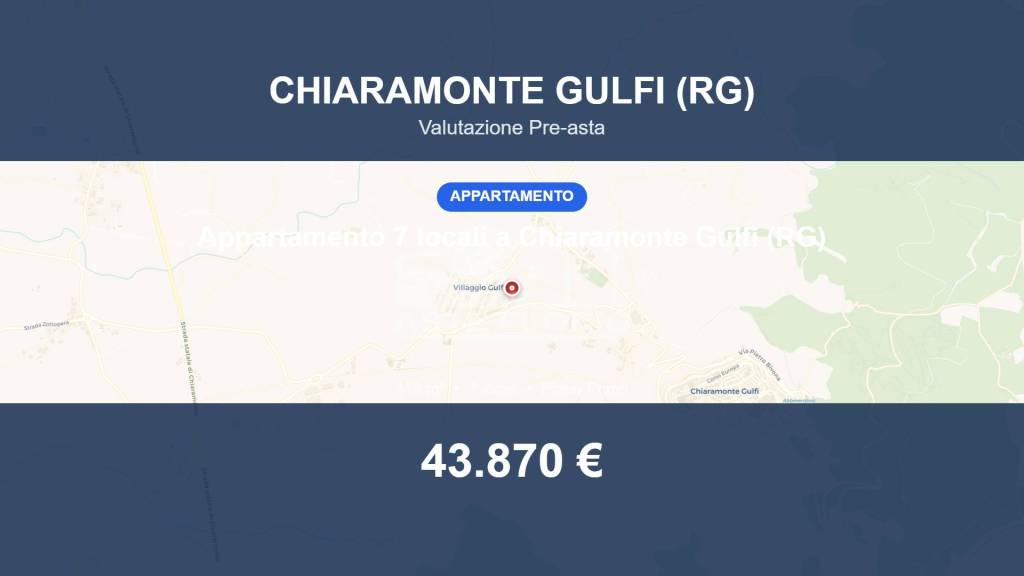 appartamento in vendita a Chiaramonte Gulfi