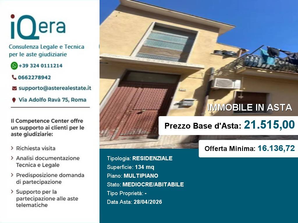 appartamento in vendita a Comiso