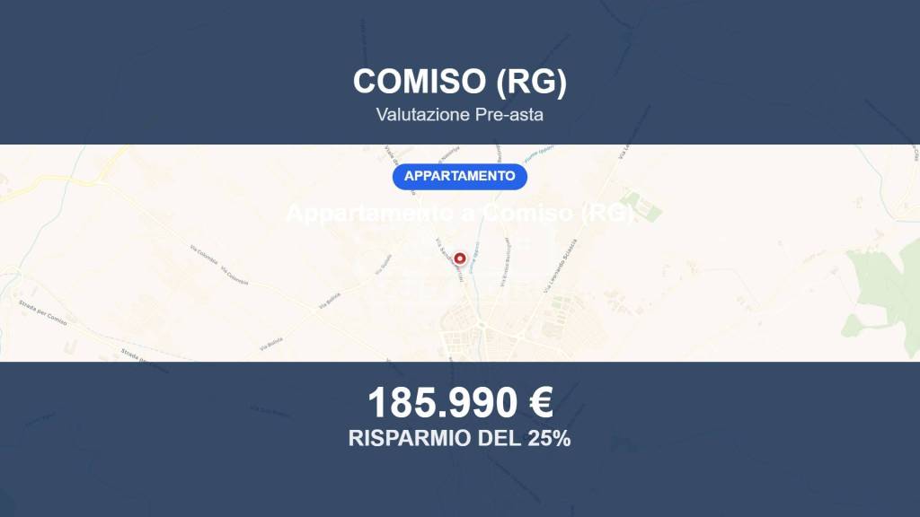 appartamento in vendita a Comiso