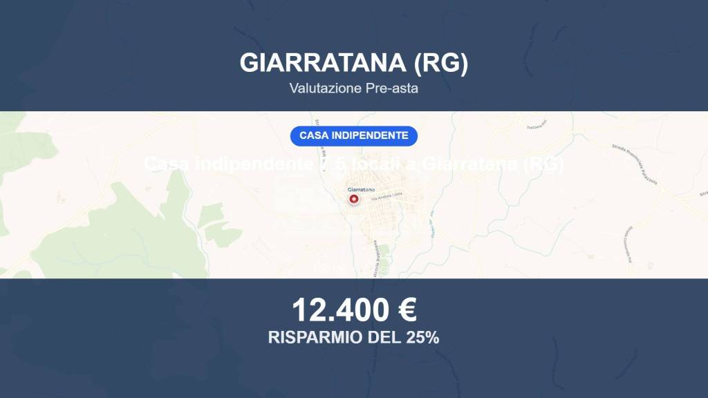 casa indipendente in vendita a Giarratana