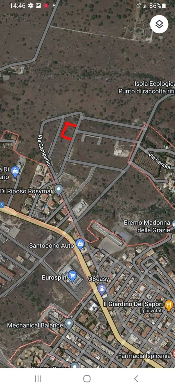 terreno edificabile in vendita ad Ispica