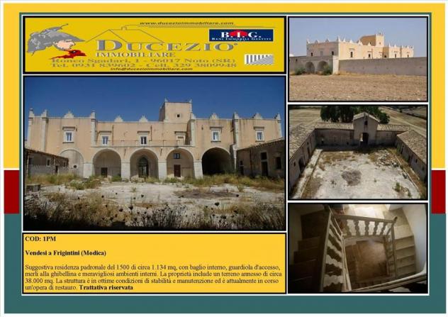 villa in vendita a Modica in zona Frigintini
