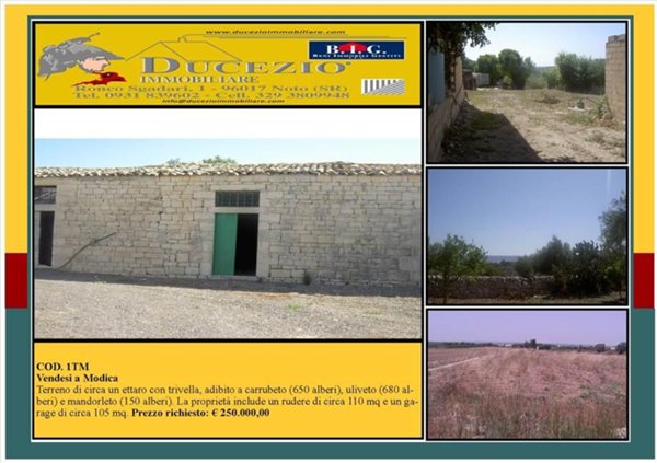 terreno edificabile in vendita a Modica