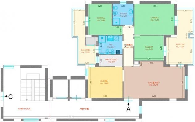 appartamento in vendita a Modica in zona Sacro Cuore