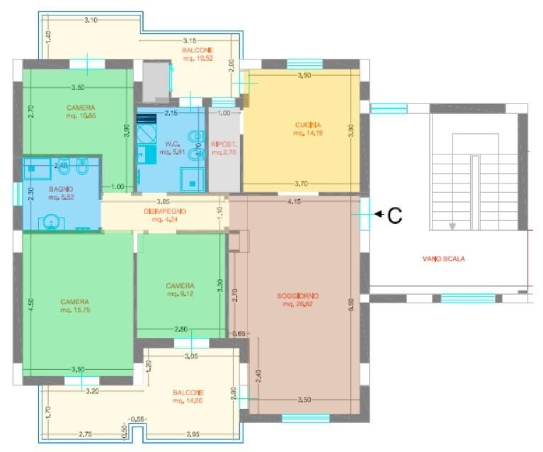 appartamento in vendita a Modica in zona Sacro Cuore