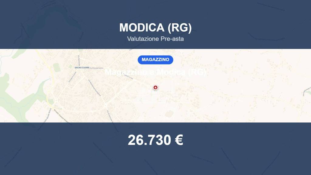 locale commerciale in vendita a Modica in zona Sacro Cuore