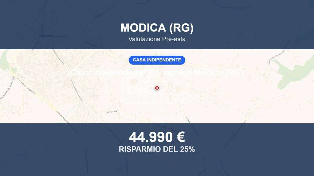 casa indipendente in vendita a Modica