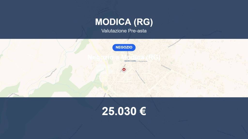 locale commerciale in vendita a Modica in zona Sacro Cuore