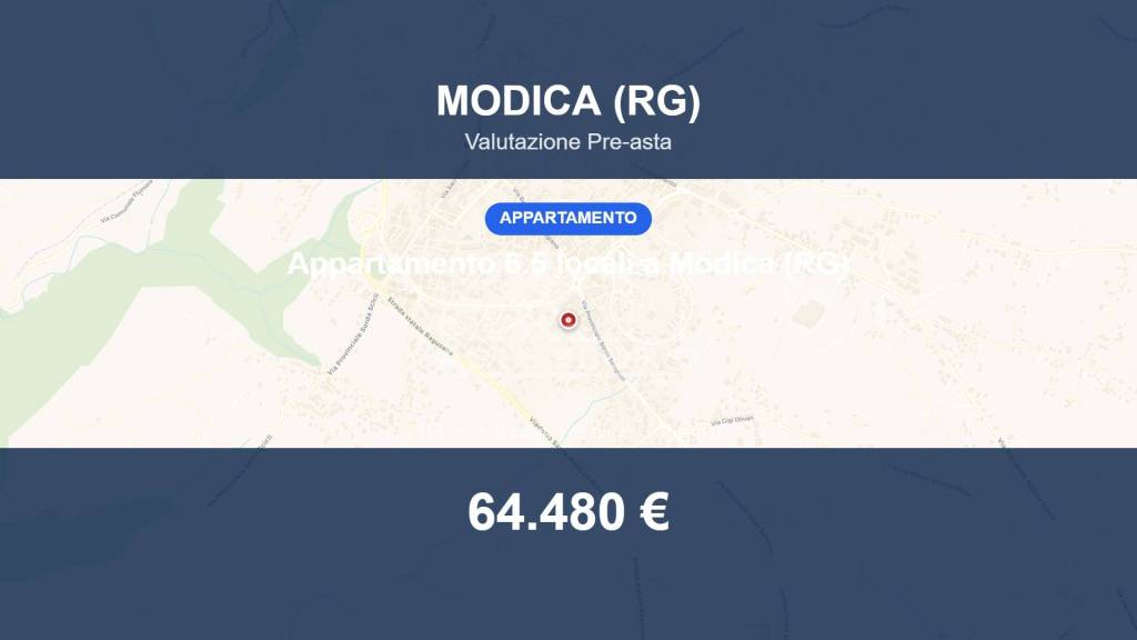 appartamento in vendita a Modica in zona Sacro Cuore